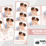 Blush Pink Wedding Photo Booth Template
