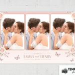 Blush Pink Wedding Photo Booth Template – Preview 4