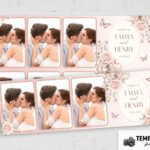 Blush Pink Wedding Photo Booth Template – Preview 3