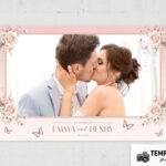 Blush Pink Wedding Photo Booth Template – Preview 2