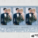 Ice Blue Wedding Photo Booth Template – Preview 4