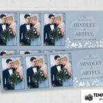 Ice Blue Wedding Photo Booth Template – Preview 3