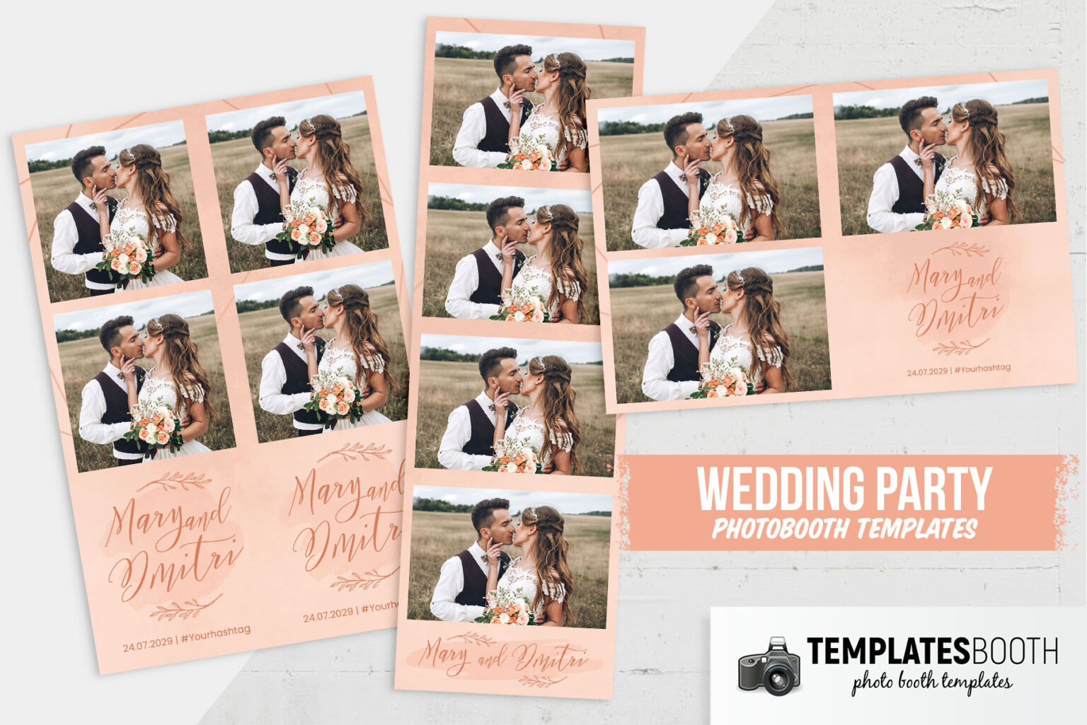 50+ Wedding Photo Booth Templates Page 2 of 11 TemplatesBooth