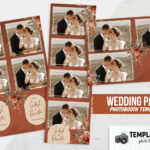 Rustic Orange Photo Booth Template
