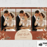 Rustic Orange Photo Booth Template – Preview 4