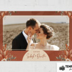 Rustic Orange Photo Booth Template – Preview 2