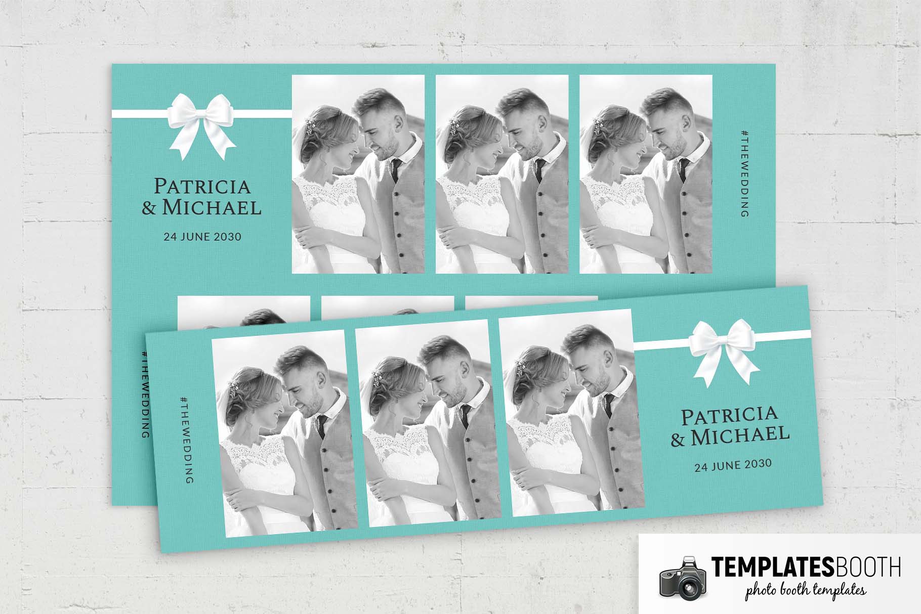 Tiffany Blue Photo Booth Template