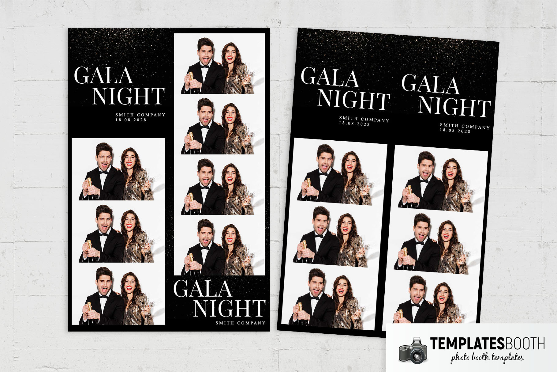 Gala Night Photo Booth Template