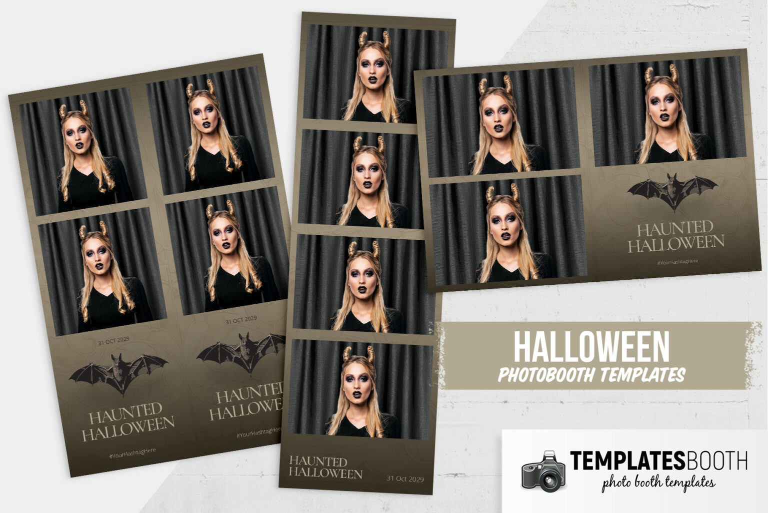 Halloween Photo Booth Templates TemplatesBooth