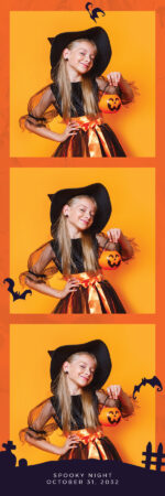 Modèle Halloween Trick or Treat pour photobooth – Bande photo 2x6