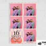Retro Sweet 16th Photo Booth Template – Preview 4