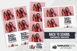 Kid's Back to School Photo Booth Template