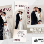 Wedding Magazine Cover Photo Booth Template