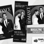 Magazine Cover Photo Booth Template