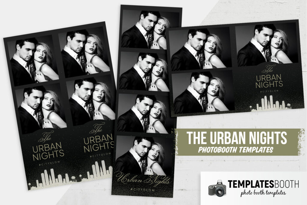 Urban Nights Photo Booth Template