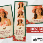 Vintage Horse Racing Photo Booth Template