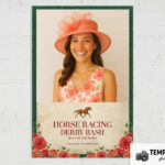Vintage Horse Racing Photo Booth Template – Preview 4