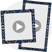 Animated Overlay Templates for Photo Booths