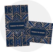 Mirror Booth Start Screens