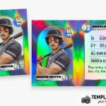 Baseball Trading Card Photo Booth