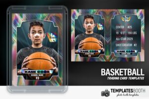 Basketball Trading Card Photo Booth