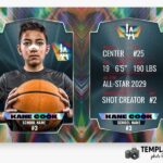 Basketball Trading Card Photo Booth