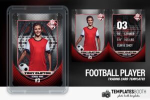 Football Trading Card Photo Booth