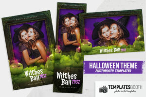 Halloween Witches Ball Photo Booth