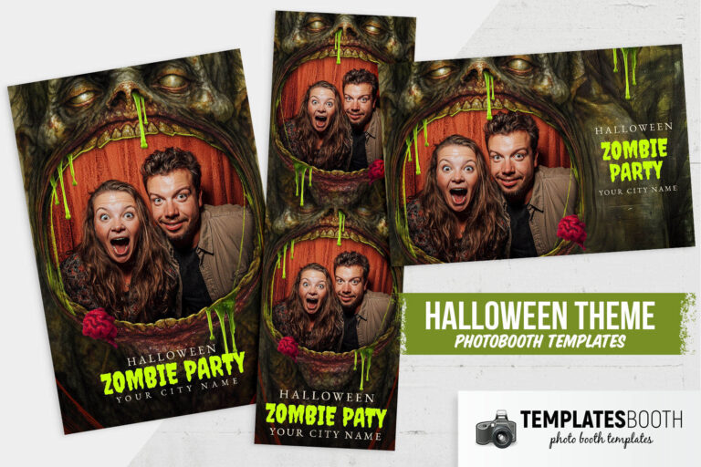 Halloween Zombie Photo Booth