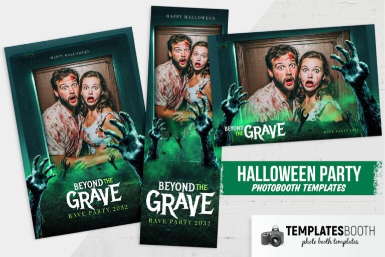 Halloween Zombies Photo Booth