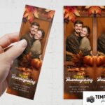 Modèle Cadre Thanksgiving pour photobooth 
