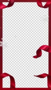 Christmas Snowflakes Photo Booth Template – Animated Overlays