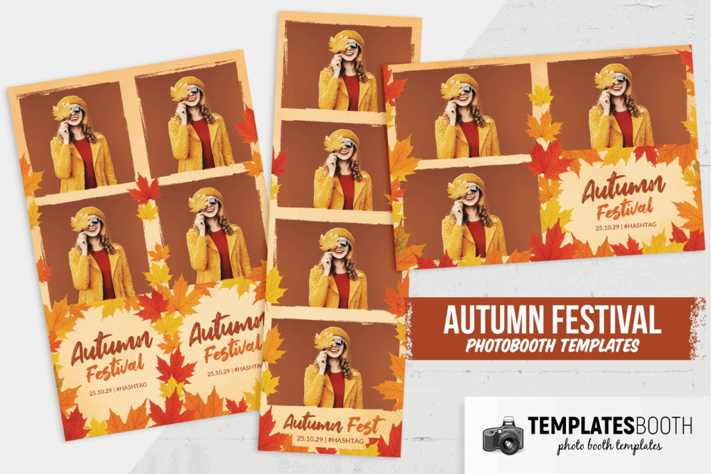 Autumn & Fall Photo Booth Templates - TemplatesBooth
