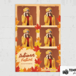 Feuilles d’automne pour photobooth