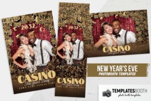 Casino Chips Photo Booth Template