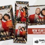 Champagne Party Photo Booth Template