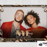 Champagne Party Photo Booth Template – Preview 3