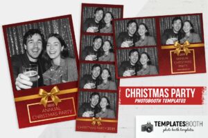 Classic Christmas Photo Booth Template