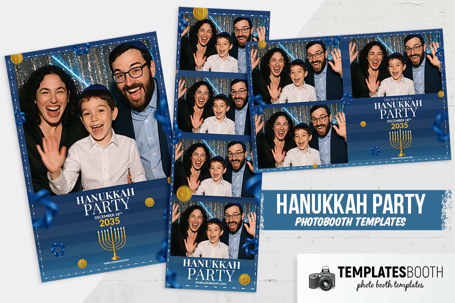 Hanukkah Party Photo Booth