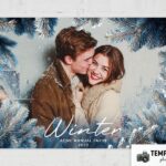 Winter Trees Photo Booth Template – Preview 3