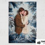 Winter Trees Photo Booth Template – Preview 4