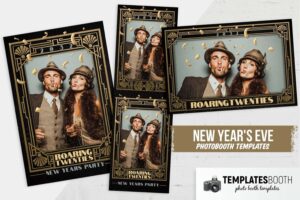 Art Deco NYE Photo Booth Template