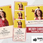 Christmas Ticket Photo Booth Template