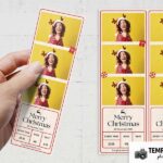 Christmas Ticket Photo Booth Template – Preview 2