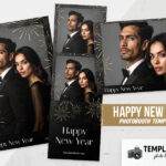 Happy New Year Photo Booth Template