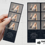 Minimalist New Year Photo Booth Template – Preview 2
