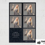 Minimalist New Year Photo Booth Template – Preview 4