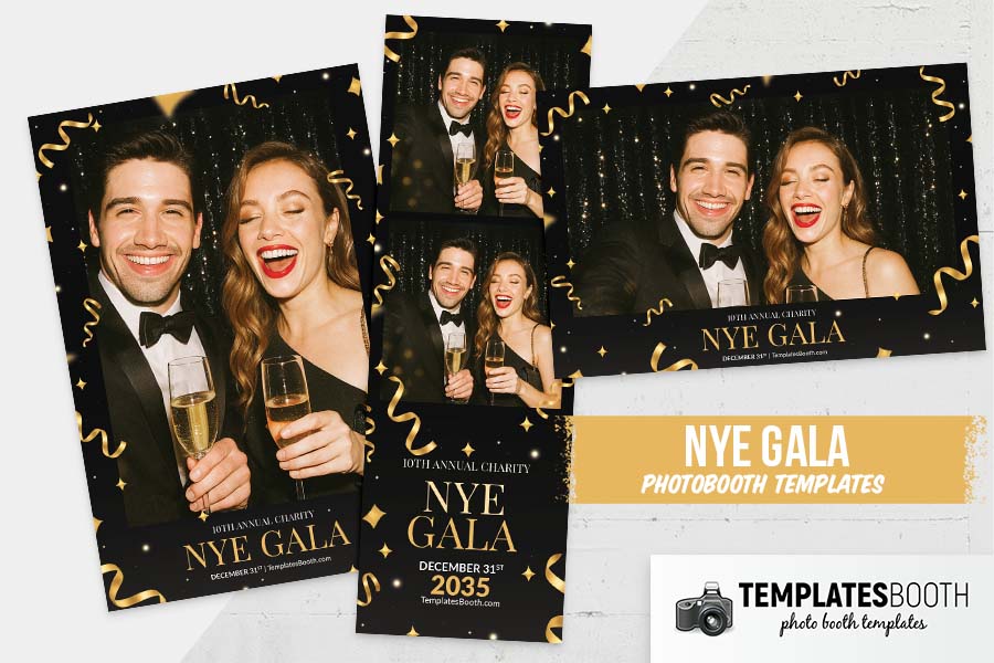 NYE Gala Photo Booth Template