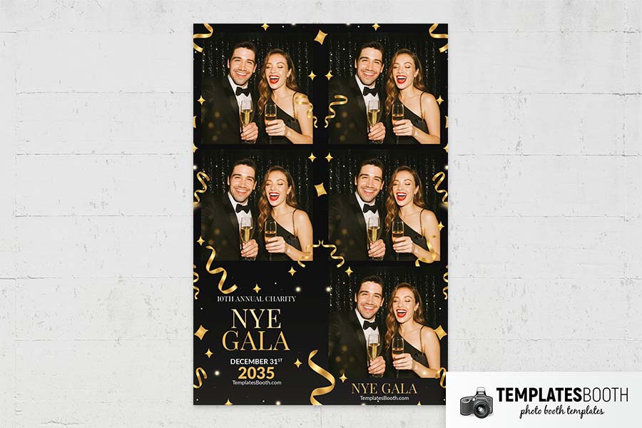 NYE Gala Photo Booth Template