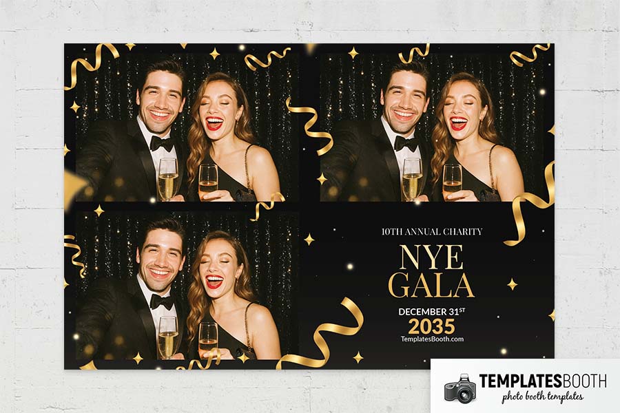 NYE Gala Photo Booth Template